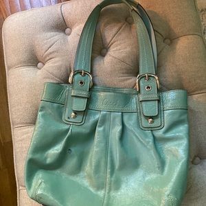 Coach Used patent leather purse